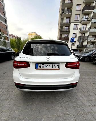 Mercedes-Benz GLC cena 128000 przebieg: 139400, rok produkcji 2016 z Warszawa małe 191